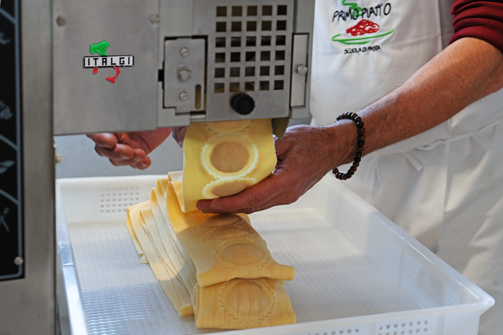 Produzione Ravioli Con Macchina Italgi